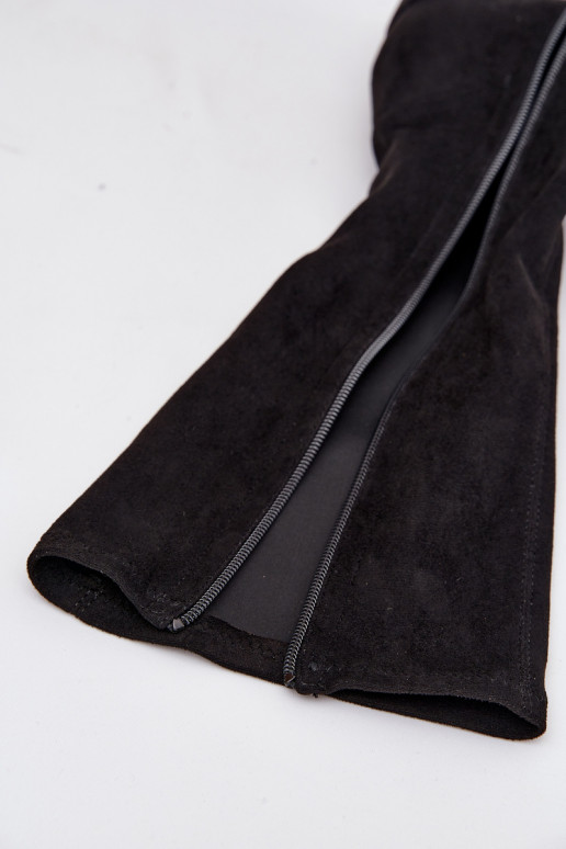 dameslaarzen Op een lage hak van eco-suèdeoIne Sergio Leone KZ212 zInart dameslaarzen Op een lage hak van eco-suèdeoIne Sergio Leone KZ212 zInart