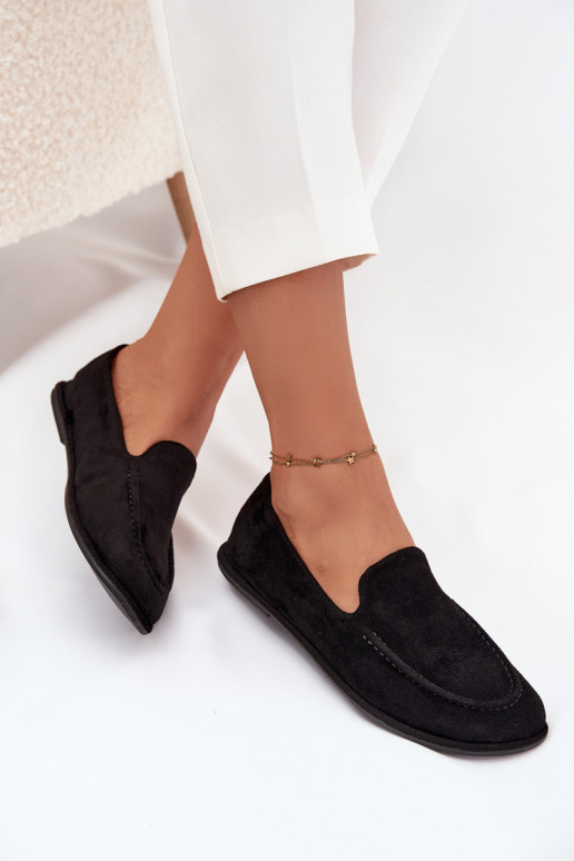 dames mocassinsvan eco-suèdeu gelijk aan zInart Miryelle