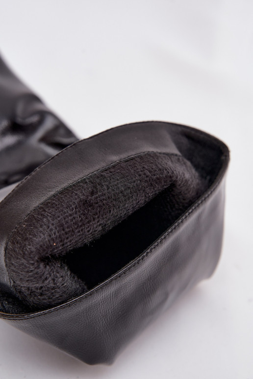 met lakeffect dameslaarzen Op een lage hak zInart Mireva