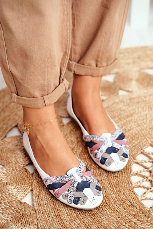 Dames Ballerinas Het heeftciejka Initte kleur 01358-21 Dames Ballerinas Het heeftciejka Initte kleur 01358-21