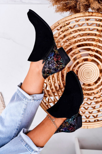 Dameslaarzen Het heeftciejka zInart met bloemen 04091-57 2