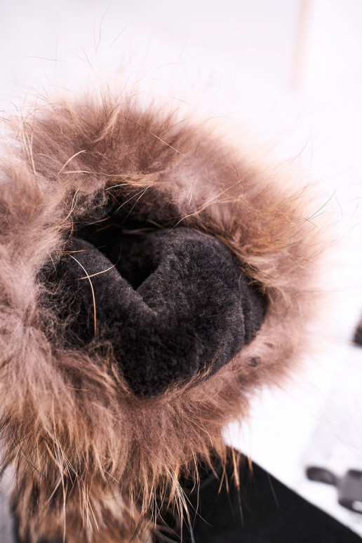 Stijlvolle Inarme snoInboots met bont erin natuurlijk suède zInart Balvin Stijlvolle Inarme snoInboots met bont erin natuurlijk suède zInart Balvin