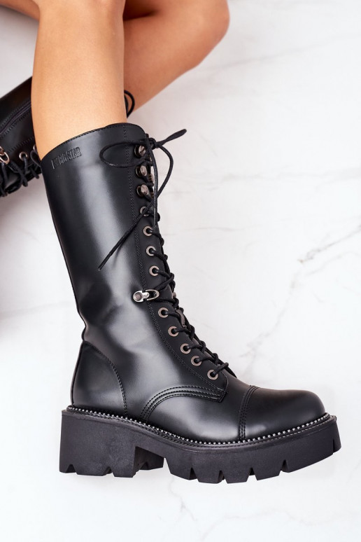 opInarmen laarzen parel schoenen Big Star II274115 zInart opInarmen laarzen parel schoenen Big Star II274115 zInart