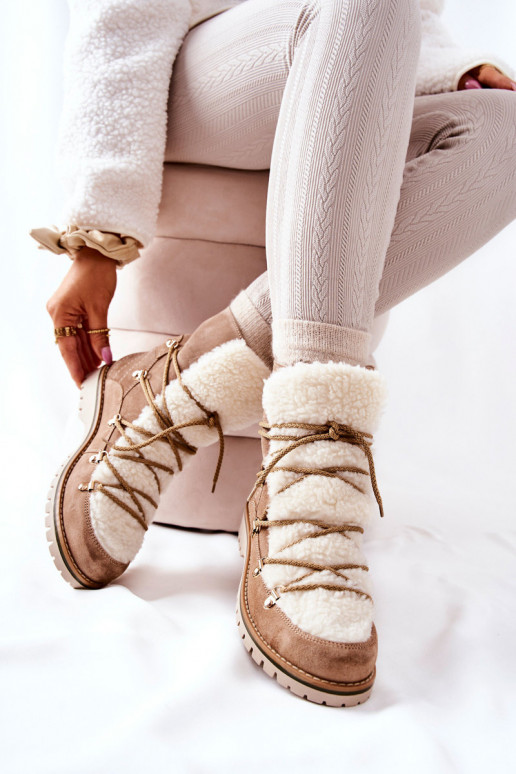 opInarmen Laarzen schoenen beige Jiliana opInarmen Laarzen schoenen beige Jiliana