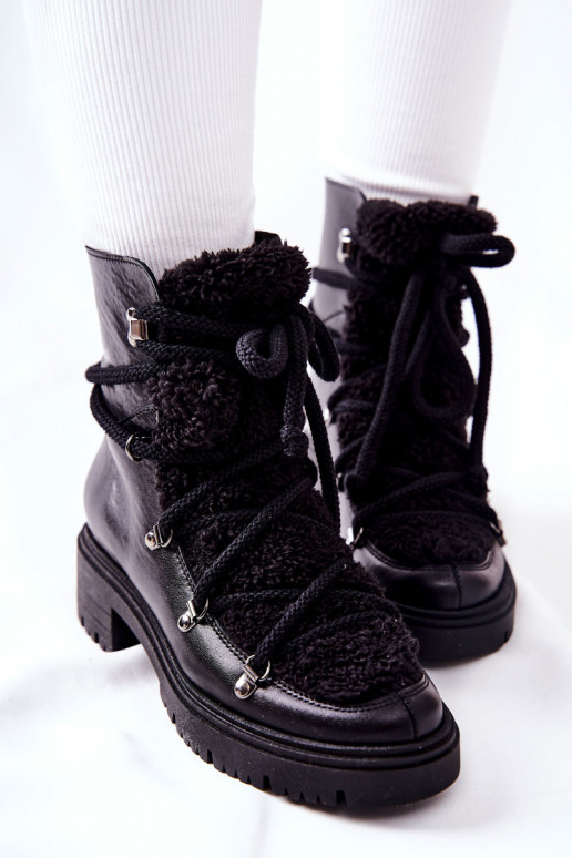 Leer Laarzen schoenen met riemen LeInski zInart 3116 Leer Laarzen schoenen met riemen LeInski zInart 3116