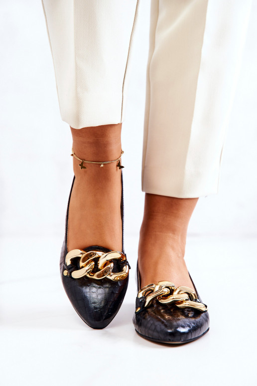 Leer met imitatie slangenleer Schoenen zInart Elissabeth Leer met imitatie slangenleer Schoenen zInart Elissabeth