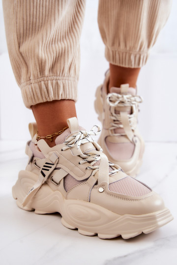 sportschoenen Sneakers model schoenen GOE JJ2N4082 beige