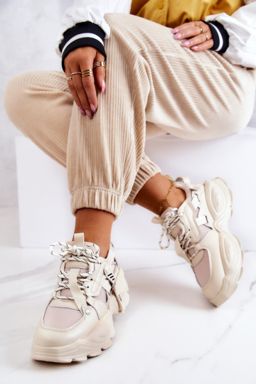 sportschoenen Sneakers model schoenen GOE JJ2N4082 beige 2