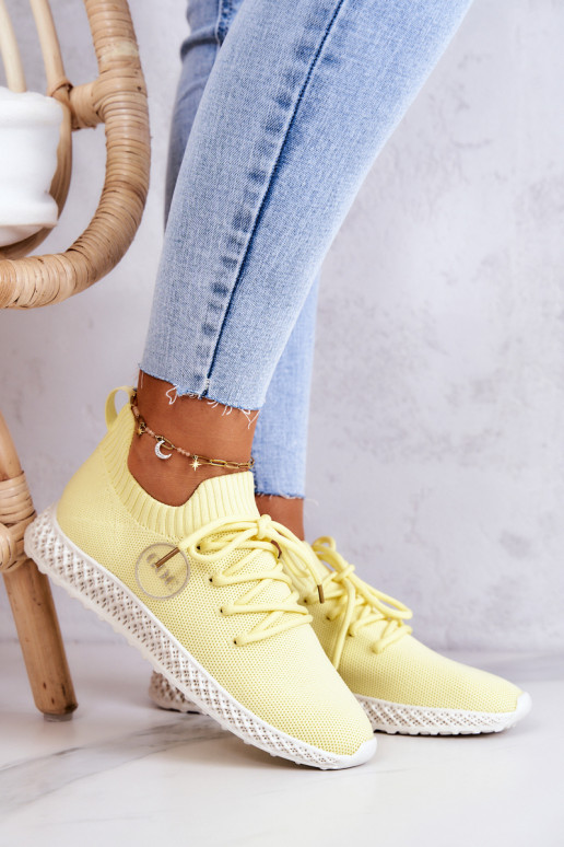 Dames Sportieve stijl schoenen GOE JJ2N4150 geel Dames Sportieve stijl schoenen GOE JJ2N4150 geel