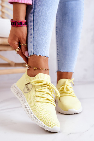 Dames Sportieve stijl schoenen GOE JJ2N4150 geel 2