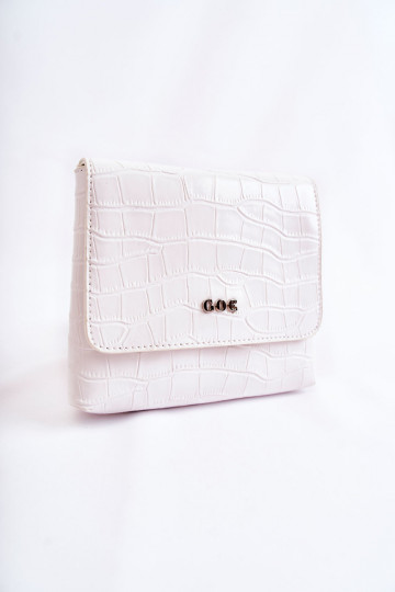 Leren kleine handtas GOE ZNJ035 wit 2