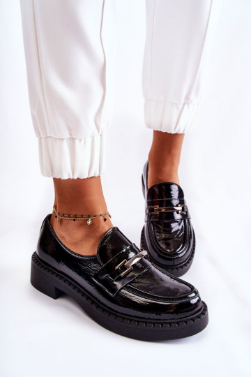 met lakeffect schoenen Met Zilveren Decoratie zInart Lemar Hestill