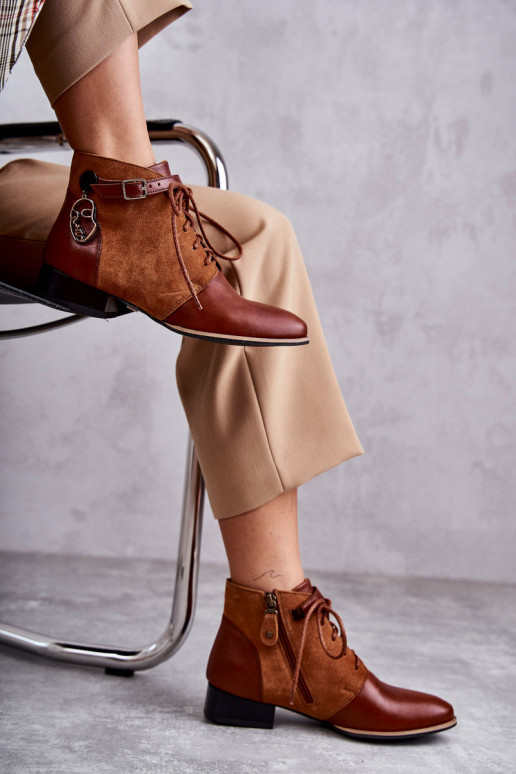Dameslaarzen Schoenen Het heeftciejka 5743A-29 bruine kleur Dameslaarzen Schoenen Het heeftciejka 5743A-29 bruine kleur