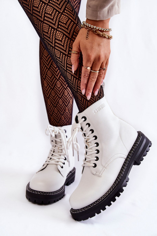 Dames Laarzen met platform Big Star KK274539 Initte kleur Dames Laarzen met platform Big Star KK274539 Initte kleur