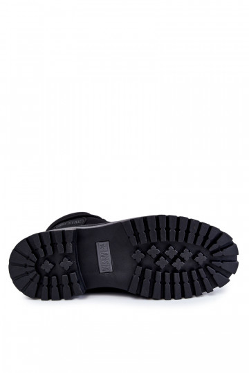 Heren enkellaarsjes met memory foam Big Star KK174206 zwart 2