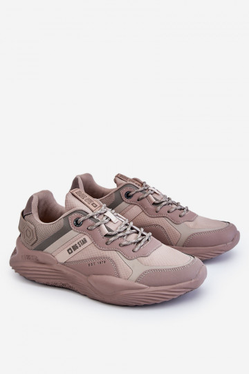 Heren casual schoenen Memory Foam System Big Star LL174151 zandkleurig