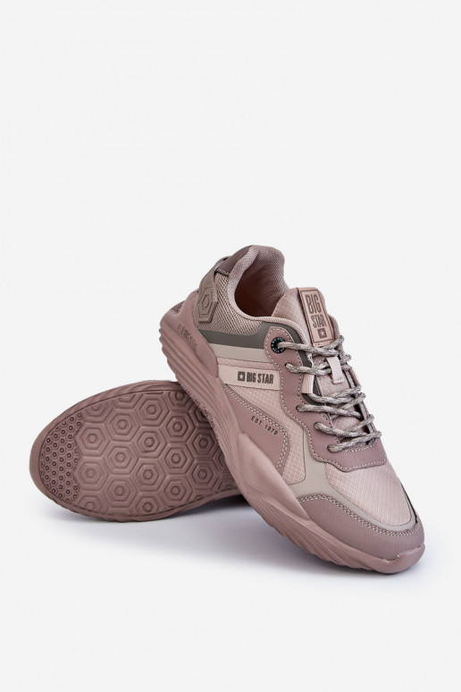 Het heeftnnen Eenvoudig Sneakers model schoenen Memory Foam System Big Star LL174151 beige Het heeftnnen Eenvoudig Sneakers model schoenen Memory Foam System Big Star LL174151 beige