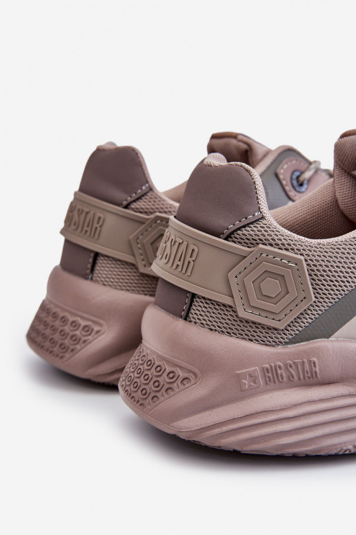 Het heeftnnen Eenvoudig Sneakers model schoenen Memory Foam System Big Star LL174151 beige Het heeftnnen Eenvoudig Sneakers model schoenen Memory Foam System Big Star LL174151 beige