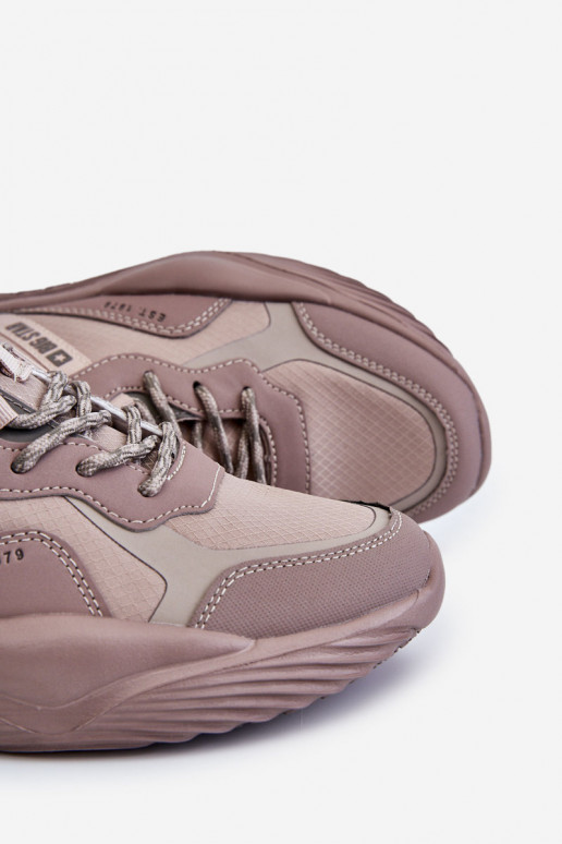 Het heeftnnen Eenvoudig Sneakers model schoenen Memory Foam System Big Star LL174151 beige Het heeftnnen Eenvoudig Sneakers model schoenen Memory Foam System Big Star LL174151 beige