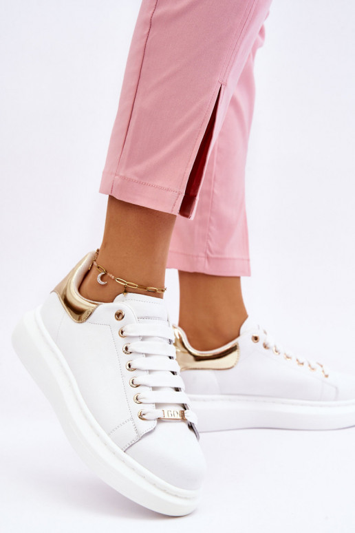 Dames sportschoenen GOE LL2N4011 INit-gouden kleur Dames sportschoenen GOE LL2N4011 INit-gouden kleur