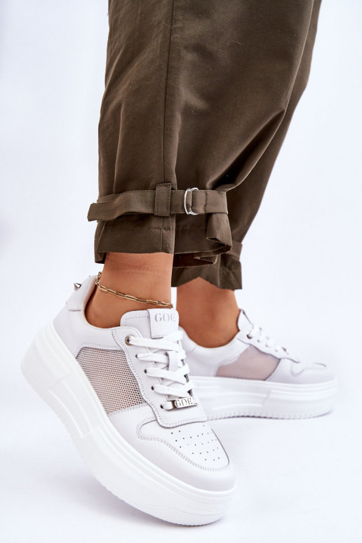 Dames Het klassieke model sportschoenen GOE LL2N4060 Initte kleur Dames Het klassieke model sportschoenen GOE LL2N4060 Initte kleur