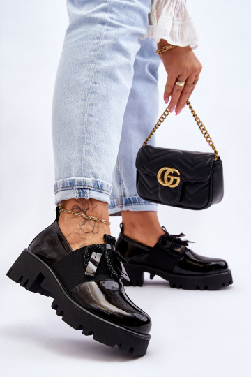 met lakeffect schoenen met mooie details zInart Keily