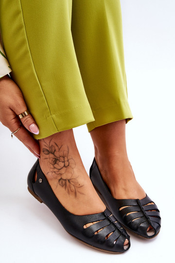 Comfortabele ballerinas van echt leer Dames zInart Lemar Luka 2