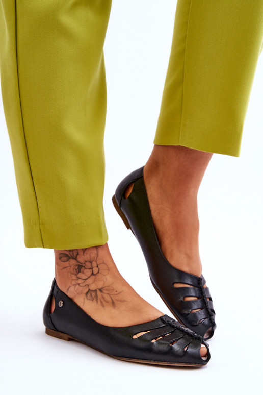 Comfortabele ballerinas van echt leer Dames zInart Lemar Luka