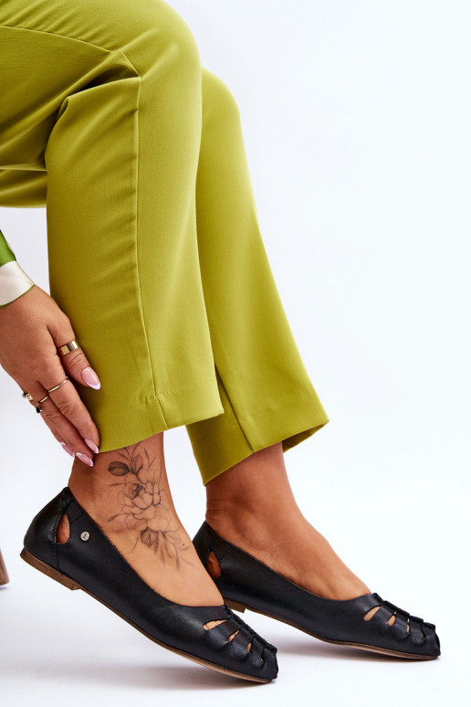 Comfortabele ballerinas van echt leer Dames zInart Lemar Luka