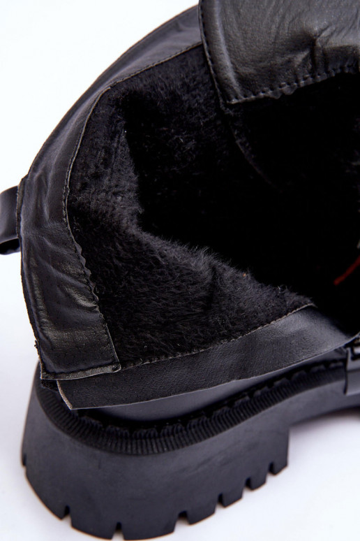 Leer stijlvolle laarzen met platform zInart Lemar Lisencca Leer stijlvolle laarzen met platform zInart Lemar Lisencca