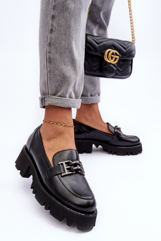 Dames Leer schoenen Mocassins met ornamenten Laura Messi 2699 zInart Dames Leer schoenen Mocassins met ornamenten Laura Messi 2699 zInart