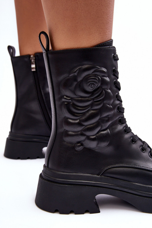 opInarmen Leer hoge rijlaarzen Laarzen S.Barski MR870-25 zInart opInarmen Leer hoge rijlaarzen Laarzen S.Barski MR870-25 zInart