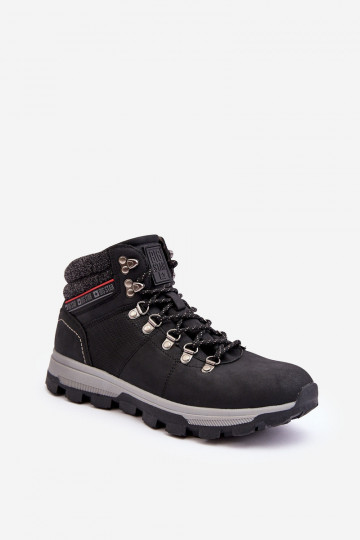 Heren wandelschoenen Big Star KK174215 zwart
