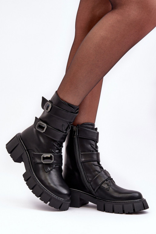 hoge rijlaarzen Dameslaarzen van echt leer zInart S.Barski MR870-62 hoge rijlaarzen Dameslaarzen van echt leer zInart S.Barski MR870-62