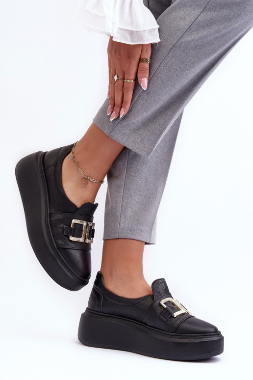 Leer schoenen Dames met platform zInart LeInski 3398/2 Leer schoenen Dames met platform zInart LeInski 3398/2