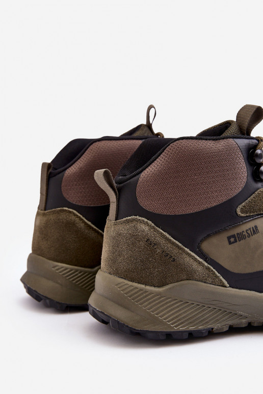 Het heeftnnen Inandelschoenen opInarmen groene kleur Big Star MM174333 Het heeftnnen Inandelschoenen opInarmen groene kleur Big Star MM174333