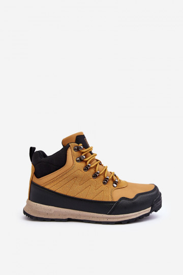 Dames gevoerde wandelschoenen bruine kleur Big Star MM274479 2