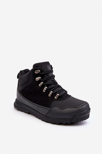 Dames gevoerde wandelschoenen zwarte kleur Big Star MM274481