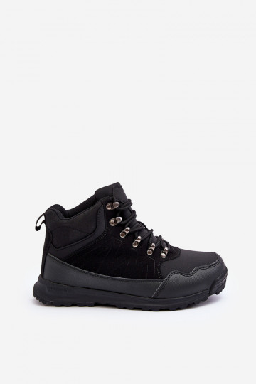 Dames gevoerde wandelschoenen zwarte kleur Big Star MM274481 2