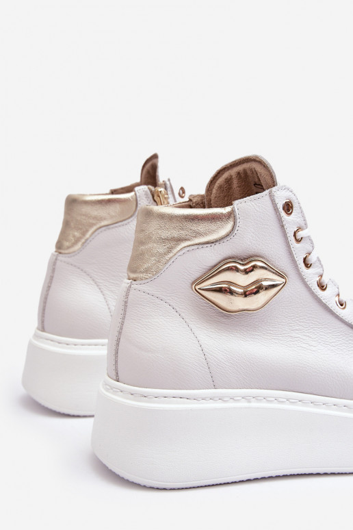 Vrijetijdsschoenen Hoog met ritssluitingen Lemar Initte kleur Katerin Vrijetijdsschoenen Hoog met ritssluitingen Lemar Initte kleur Katerin