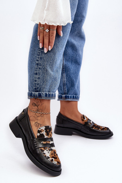 Leer schoenen dames mocassins Het heeftciejka 06250-01 zInart Leer schoenen dames mocassins Het heeftciejka 06250-01 zInart