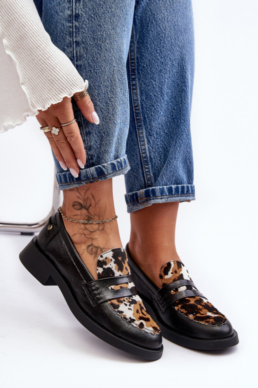 Leer schoenen dames mocassins Het heeftciejka 06250-01 zInart Leer schoenen dames mocassins Het heeftciejka 06250-01 zInart