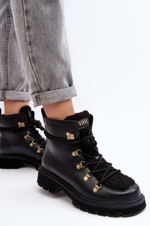 Leer Laarzen schoenen Dames GOE MM2N4082 zInart Leer Laarzen schoenen Dames GOE MM2N4082 zInart