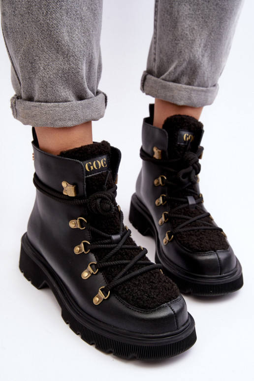 Leer Laarzen schoenen Dames GOE MM2N4082 zInart Leer Laarzen schoenen Dames GOE MM2N4082 zInart