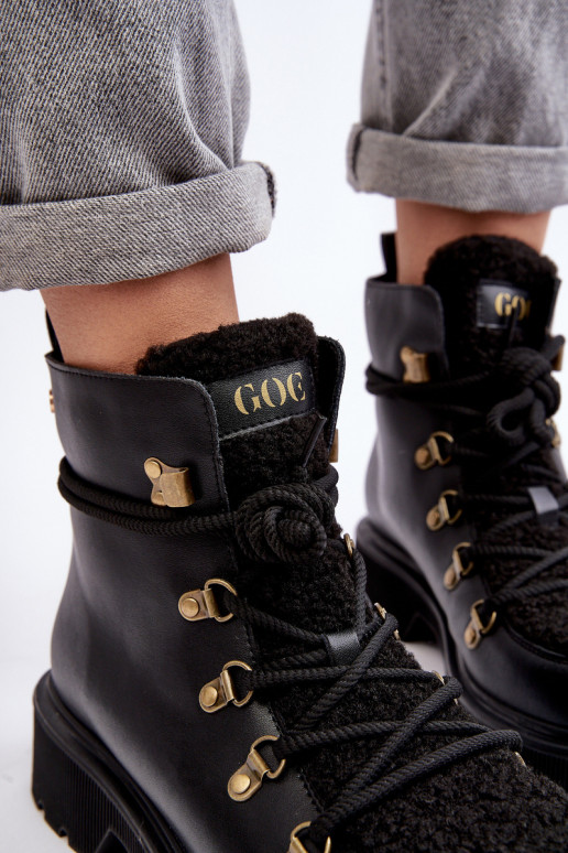 Leer Laarzen schoenen Dames GOE MM2N4082 zInart Leer Laarzen schoenen Dames GOE MM2N4082 zInart