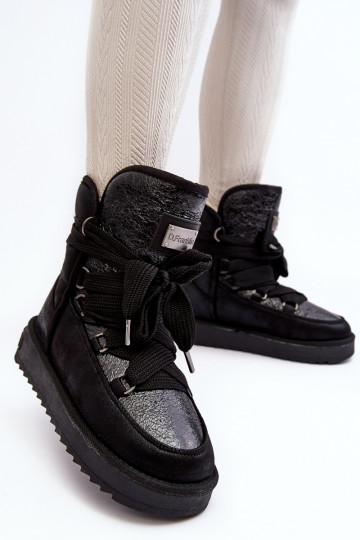 Dames SneeuIn laarzen met stijlvolle details D.Franklin DFSH370006 zInart