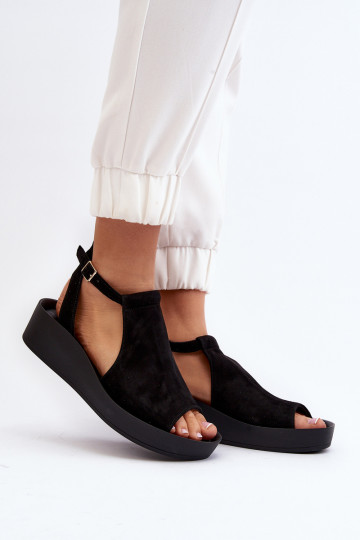 Zazoo 2914 Suède damessandalen zInart 2