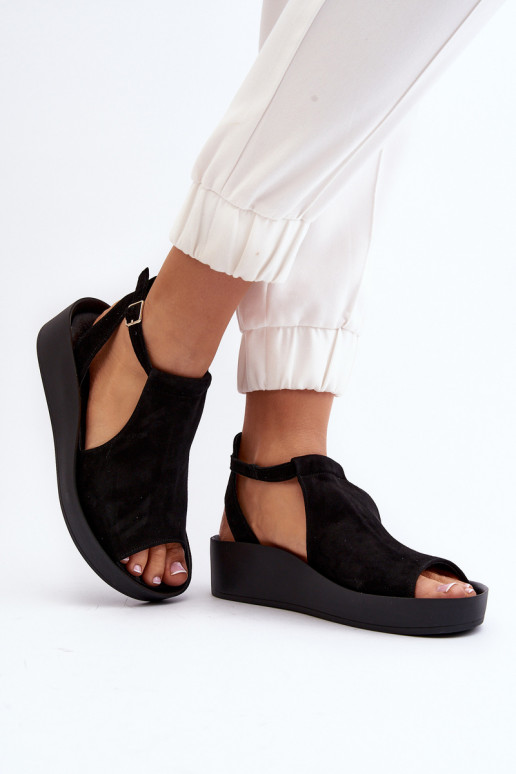 Zazoo 2914 Suède damessandalen zInart Zazoo 2914 Suède damessandalen zInart