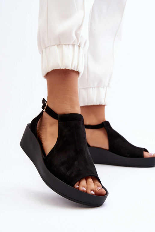 Zazoo 2914 Suède damessandalen zInart Zazoo 2914 Suède damessandalen zInart