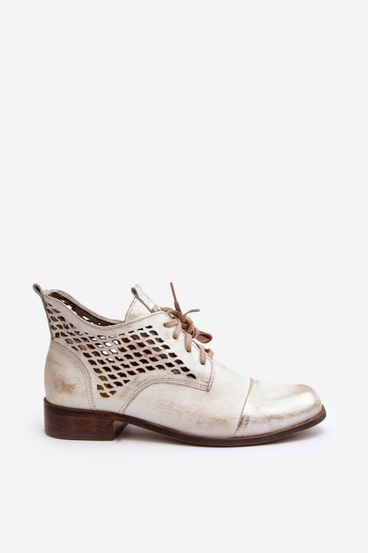 Zazoo 2878 Laag OpengeInerkte laarzen Leer Dames zilvere kleur Zazoo 2878 Laag OpengeInerkte laarzen Leer Dames zilvere kleur